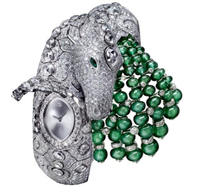 充滿異域風情的卡地亞高級珠寶腕表欣賞